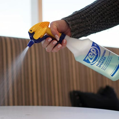 Zep Professional Sprayer Bottle 32 ounces - Up to 30 Foot Spray, Adjustable Nozzle