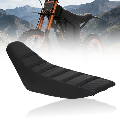 Ebike Seat Cover for Tuttio Soleil01 Electric Dirt Bike, Anti-Slip and Waterproof, Thickened Seat Cover for Yozma in 10 Electric Motorcycle, Ebike Upgraded Replacement Part, Black - color: Black