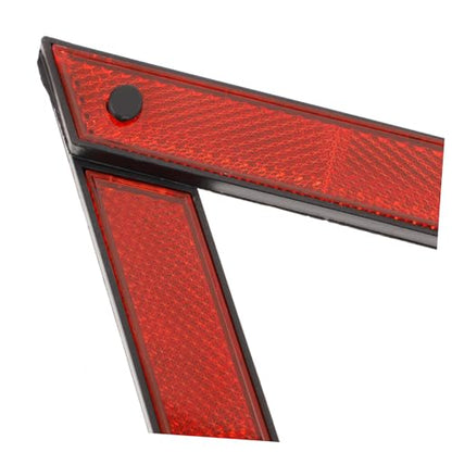 TOYANDONA 3pcs Reflective Warning Triangle Roadside Emergency Triangles for Vehicle Safety Compact Portable Reflectors for Roadside Assistance