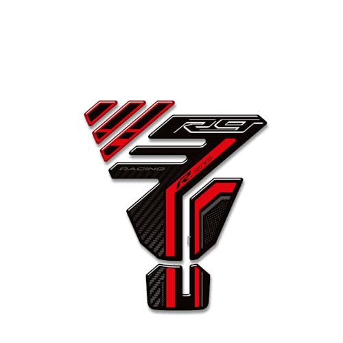 Motorcycle Compatible with for Yamaha YZF-R9 YZFR9 YZF R9 Tank Protector Gas Tank Side Protectors Grips Gas Fuel Kit Knee Waterproof 3D Stickers Decals Protection 2025 2026 (A-8) - color: A-8