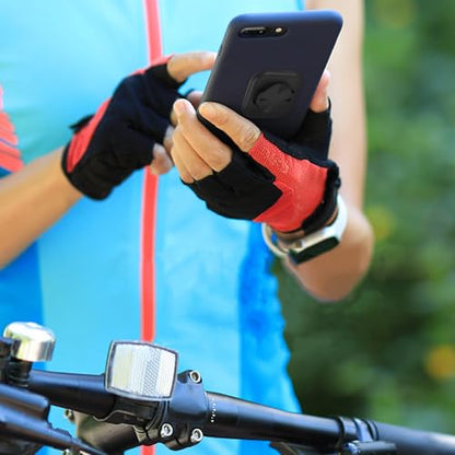 Universal Bicycle Phone Mount Holder with Reusable Adhesive Sticker for Compatible Bikes and Scooters, Portable Handlebar Bracket for Cycling and Outdoor Use