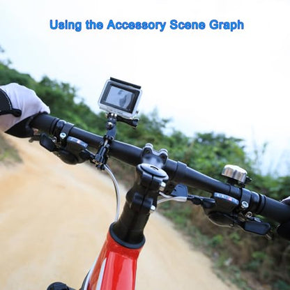 Suptig Accessories Kit Compatible for Gopro Mission Gopro Hero 13/Hero12/11/10/9/8/7/6/5/4/3/2/Session gopro Max2 Gopro Fusion DJI Action 6/5pro/5/4/3, Insta360 X5/X4, AKASO Action Camera Accessories