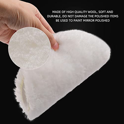 Buffing Polishing Pads, 7Pcs 7"(180mm) Waffle Foam Buffing Pads Polishing Pads Wool Pad Kit for 7Inch Backing Plate RO/DA/GA Car Polisher Boat Compounding, Polishing and Waxing - color: 7Pcs 7Inch Polishing Pad Sets, size: 7 Inch (180mm)