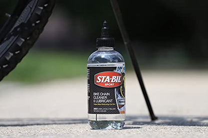 STA-BIL SPORT Bike Chain Cleaner & Lubricant - Prevents Rust on Chains, Cables, and Derailleurs, Premium Lubricant, Easy to Apply, Preserves Bike Chains, 8oz (22406) - style: STA-BIL Bike Cleaner & Protectant Kit