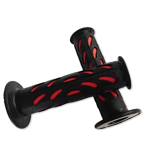 WATERCRAFTS Bean Style Engraved Gel Grips RED Compatible with ATV Quad WATERCRAFT BOMBARDIER Jet SKI ATV Recon Rincon Brute Force Prairie Grizzly Kodiak(7/8" Both Side) - color: G