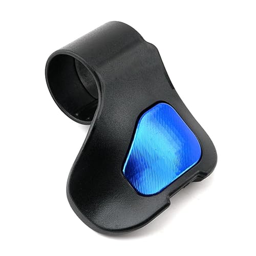 MOWOK Motorcycle Throttle Mounted Cruise Assist Throttle Holder Handlebar Grip Wrist Throttle Assist Rest Control (Blue) - color: Blue