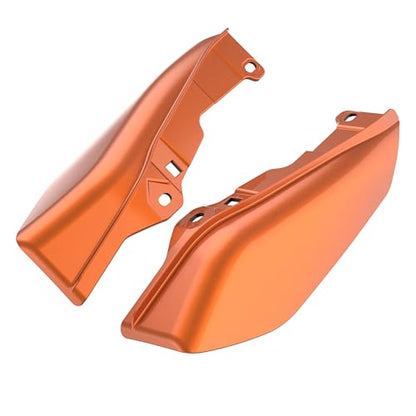 Mid Frame Air Deflectors Heat Shield Fit for Harley Touring 2009-2026 Amber Whisky - color: Amber Whisky