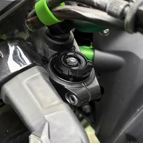 Compatible with Kawasaki Z900 Z650 Z 900 650 Z650 ABS RS SE 2017 2018 2019 2020 2021 2022 2023 2024 2025 Motorcycle Accessories CNC Aluminum Front Forks Trim Cover Cap (Black) - color: Black