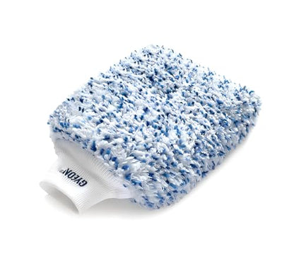 Gyeon Smoothie EVO Microfiber Car Wash Mitt Edgeless Synthetic Korean Microfiber Wash Glove Scratch‑Free Paint Safe Car Detailing Tool Professional Grade Gloss Enhancing Dirt Lifting Mitt