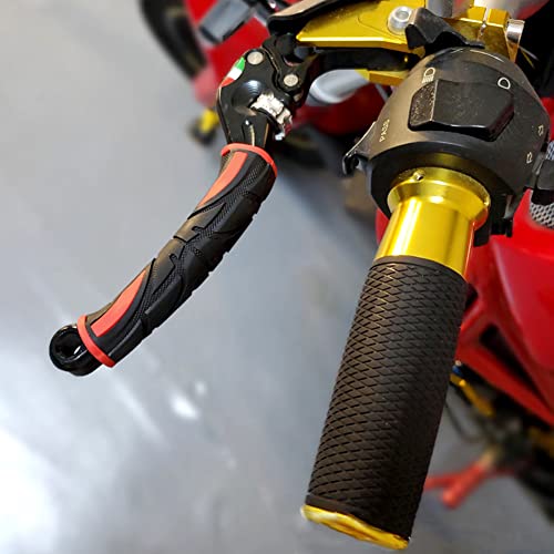 Motorcycle Brake Handle Cover,2 Pieces Motorcycle Brake Clutch Lever Protective Cover Universal Brake Lever Cover Silicone Grips Non-Slip Brake Lever Handle Cover Cycling Accessory,Blue - color: Blue