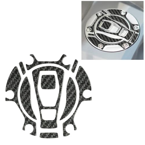Motorcycle Carbon Tank Pad Protector Sticker Fuel Gas Oil Cap Decal, Anti-Scratch Oil Gas Tank Pad (R1200GS R1300GS R1250GS F900R/XR R1250 GS) - color: R1200gs R1300gs R1250gs F900r/Xr R1250 Gs