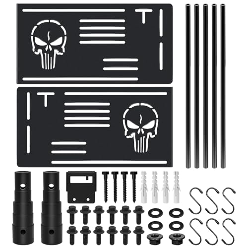 Tour Pack Trunk Wall Mount Storage Luggage Rack for Harly Davidson Road Glide/Road King/Street Glide/Electra Glide, Replace# 93100005 (Multifunctional) - style: Multifunctional