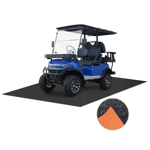 8.5 x 6.6 Ft Garage Floor mats for Under car, Garage mats for Floor Upgraded, Oil Spill mat, Absorb Oil Quickly, Garage Carpet, Reusable, Washable, Protects Floor 3mm TPR Non-Slip Thickening