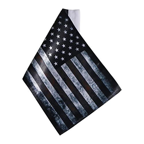 Motorcycle Antique American Flag Replacement 6" x 10" For 3/8 Diameter Pole, Double-Sided Sewing UV Coated US Flag - color: American Flag B