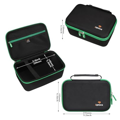 Aproca Case Compatible with Battery Tender Plus 12V 1.25 AMP Car & Motorcycle Battery Charger Maintainer, Portable Storage Bag for Accessories (Case Only)