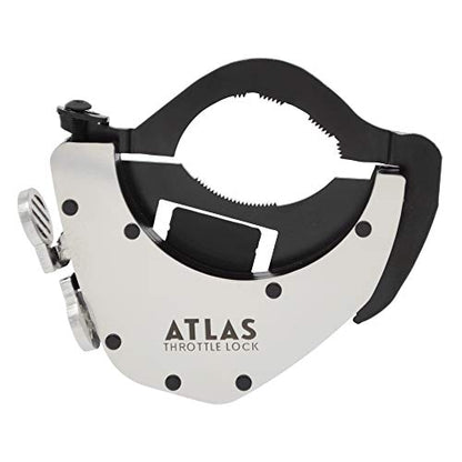 ATLAS Throttle Lock - A Motorcycle Cruise Control Throttle Assist, POLISHED (Bottom Kit) - size: Bottom Kit