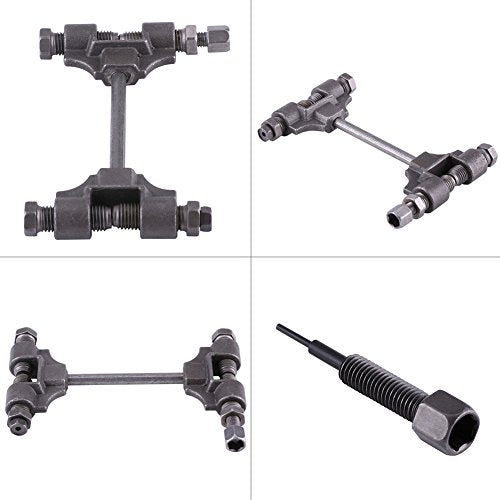 Walfront Universal Motorcycle Timing Cam Chain Breaker Motorcycle Chain Breaker Cut Rivet Tool Removal Repair Kit for remove motorcycle cam chains