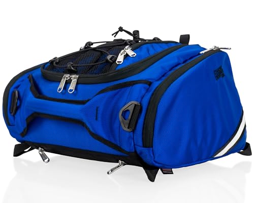 Chase Harper USA 4502 RipStream Tail Trunk - Water-Resistant, Tear-Resistant, Industrial Grade Ballistic Nylon with Adjustable Bungee Mounting System for Universal Fit – Blue - color: Blue, size: Tail Trunk Only