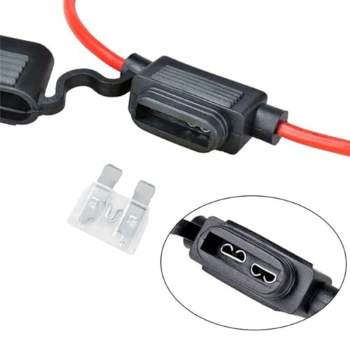 3Pcs Inline Fuse Holder Standard ATC ATO Add-a-Circuit Car Fuse Holder TAP Adapter 25A Blade Automotive Fuse Holder for Automotive Marine CFH-ILATO-PT25A - color: CFH-ILATO-PT25A
