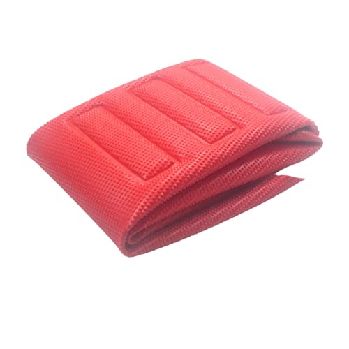 Motorcycle Universal Seat Cover non-slip thick 3D particles suitable Rubber Striped Grip Gripper Soft For CRF WR WRF RMZ YZF SXF EXC EXC XC SX CR KLX 250 Dirt Pit Bike Motocross (Orange) (Red) - color: New Red
