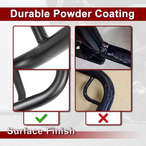 Xitomer Engine Guard Crash Bars Compatible with Vulcan S 650 VN650 / ABS 2015-2024, Vulcan S VN650 Cafe ABS 2016-2024 Motorcycle Highway Bars Frame Sliders