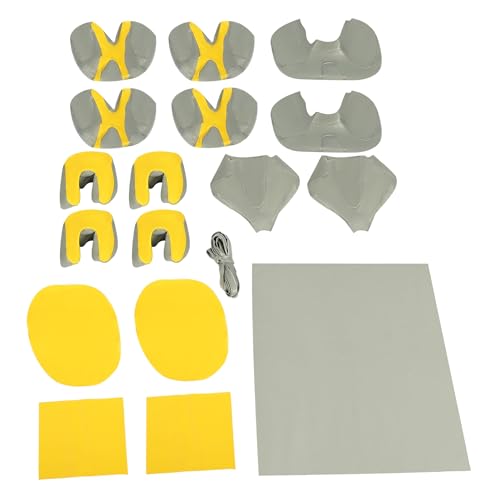 ECOTRIC Custom New Seat Covers Compatible with 2003-2006 Sea-Doo Sportster 4 Tec - color: Yellow and Gray