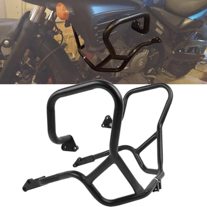 Engine Guard Highway Crash Bar Protector Replacement for Suzuki V-Strom 650 DL650 2012-2024/Vstrom 650XT 2015-2024/ V-Strom 650XT Adventure 2019-2024 (Black)