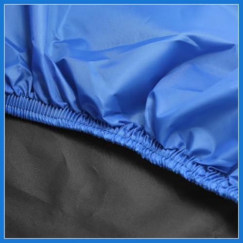 L 190T Rain Dust Protector Black Blue Scooter Motorcycle Cover 86 Inches for Honda Auto Accessories