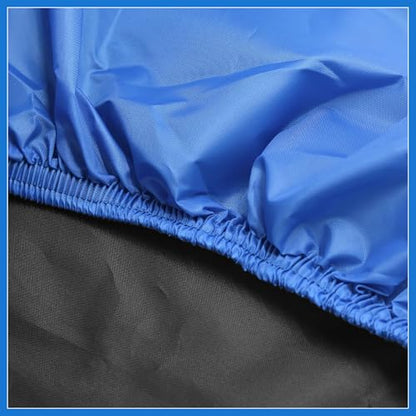 L 190T Rain Dust Protector Black Blue Scooter Motorcycle Cover 86 Inches for Honda Auto Accessories