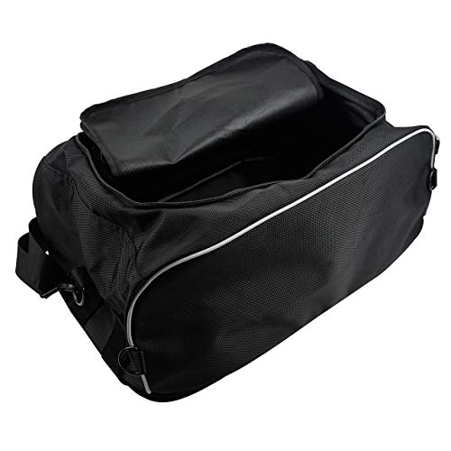 Motorcycle Luggage Rack Bag Collapsible Tail Trunk Bag Travel Luggage Fit for Harley Touring Street Road Electra Glide Road King 1994-2025