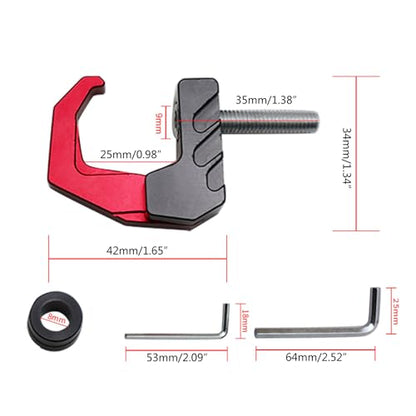 Foldable Hanging Bag Hook Claw for Motorcycle Scooters Helmet Luggage Multi-Functional Hanger Grip Bag Hook Claw