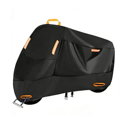 Motorcycle Cover for Honda Silver Wing 600 2001-2018, Outdoor Storage All Season Weather Dust Sun Rain Protection Night Reflective with Lock-Holes, Oxford Durable Motorbikes Cover