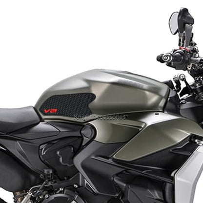 Motorcycle Tank Traction Pad Anti Slip Sticker Gas Knee Grip Protector for Panigale Streetfighter V2 2022 2023