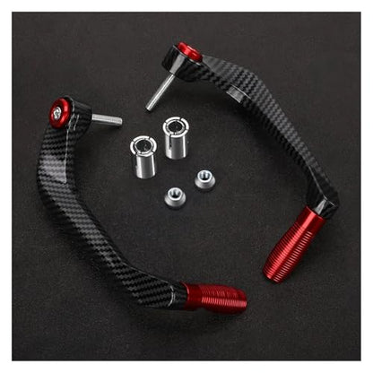 Handlebar Brake Clutch Lever Guard for Ya&maha YZF R1 R3 R6 R15 R125 R25 YZFR6 2025 2024 2023 22 Motorcycle Handlebar Grips Guard Brake Clutch Levers Protector - color: Red