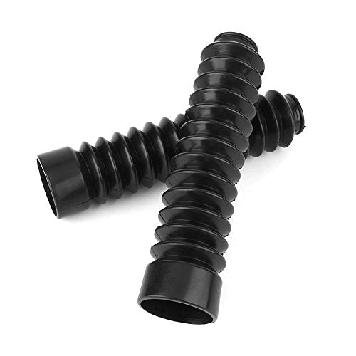 Xr200 Fork Boots,Tw200 Fork Boots,Pw80 Fork Tube Boot Shock,Universal Motorcycle Fork Protector Gaiters - 2X Rubber Front Fork Covers for 250R,ATC 200s Shocks