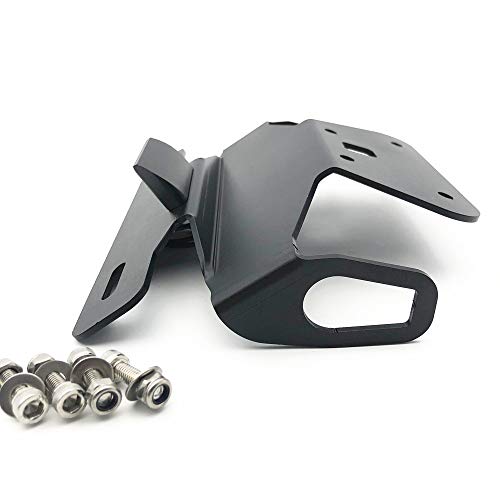 Fit For Kawasaki Ninja 300 250 Z250 Z300 Rear Tail Tidy License Plate Holder Lights Fender Eliminator Bracket 2013 2014 2015 2016 2017 2018 With LED Tail Light Compatible OEM Turn Signal