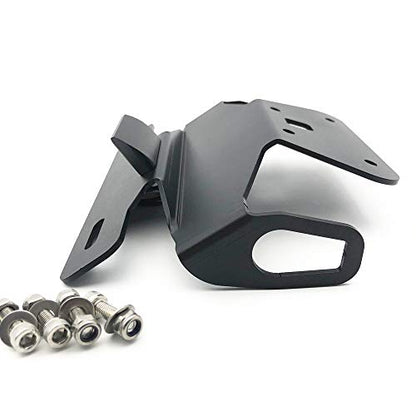 Fit For Kawasaki Ninja 300 250 Z250 Z300 Rear Tail Tidy License Plate Holder Lights Fender Eliminator Bracket 2013 2014 2015 2016 2017 2018 With LED Tail Light Compatible OEM Turn Signal