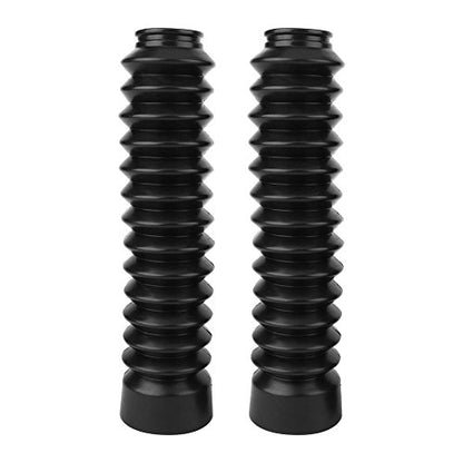 Xr200 Fork Boots,Tw200 Fork Boots,Pw80 Fork Tube Boot Shock,Universal Motorcycle Fork Protector Gaiters - 2X Rubber Front Fork Covers for 250R,ATC 200s Shocks
