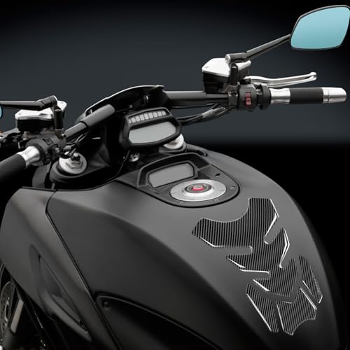 Universal 3D Motorcycle Tank Pad Gas Tank Protector For Ninja650 Z650 ZX6R ZX10R CBR600RR CBR1000RR R7 R6 R3 R1 GSXR600 GSXR750 GSXR1000R S1000RR S1000R MT-07 MT-09 VT250 VFR400 ect - size: A-Gas Tank Protectors
