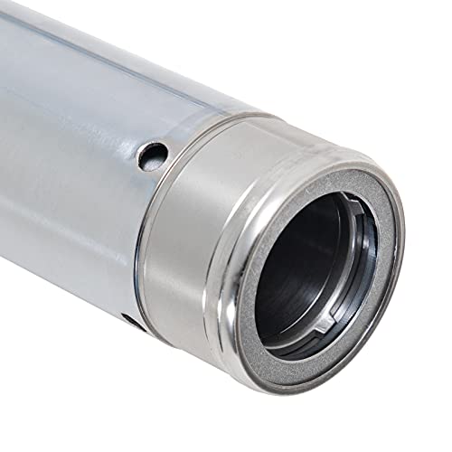 TOFR 49mm Fork Tubes for Harley Touring 14-20 FLHT FLTR FLHR FLHX Street Glide Electra Glide Road King Road Glide 45500113 37Mn5 Steel - color: Silver