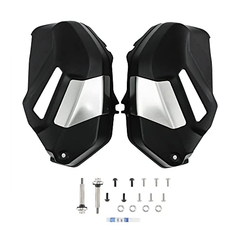 for BMW R1250GS Adv 40 Years GS LC R1250R Motorcycle Cylinder Head Guard R1250RS R1250C R1250RT R1250 R/RS/RT/C Engine Protector (Silver Plate) - color: Silver Plate