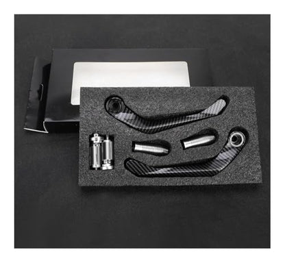 Brake lever guards For S1000RR 2009 2010 2011 2012 2013-2018 Motorcycle Handlebar Grips Guards Brake Clutch Levers Handle Bar Protector Guard - color: Silver