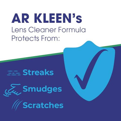 AR Kleen® 4oz Spray Pump | Multi-Purpose Lens Cleaner | No Streaks | Ammonia and Alcohol Free - size: 4 Fl Oz