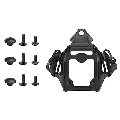 Tactical Helmet NVG Mount Shroud Steel Sports Camera Bracket Base for Fast Helmet - color: BK2