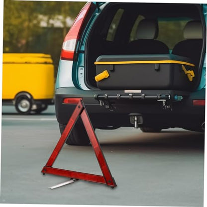 TOYANDONA 3pcs Reflective Warning Triangle Roadside Emergency Triangles for Vehicle Safety Compact Portable Reflectors for Roadside Assistance
