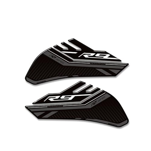 Motorcycle Compatible with for Yamaha YZF-R9 YZFR9 YZF R9 Tank Protector Gas Tank Side Protectors Grips Gas Fuel Kit Knee Waterproof 3D Stickers Decals Protection 2025 2026 (A-4) - color: A-4