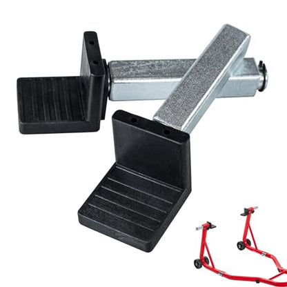 Spool Lift Stand Attachments for Rear Sportbike Motorcycle Stands (Attachment ONLY), L-Shaped Adapter 1 Pair - size: L