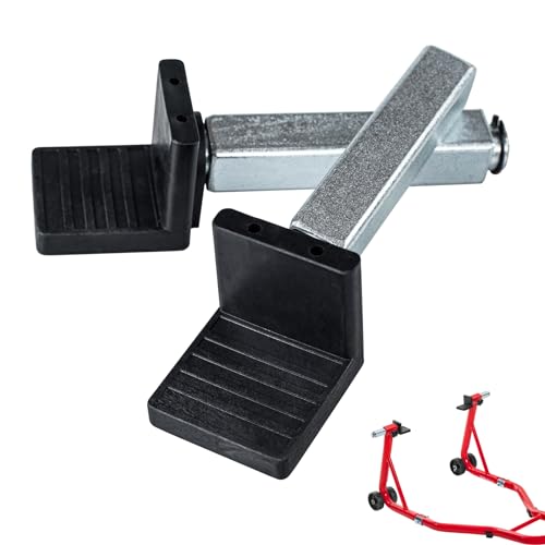 Spool Lift Stand Attachments for Rear Sportbike Motorcycle Stands (Attachment ONLY), L-Shaped Adapter 1 Pair - size: L