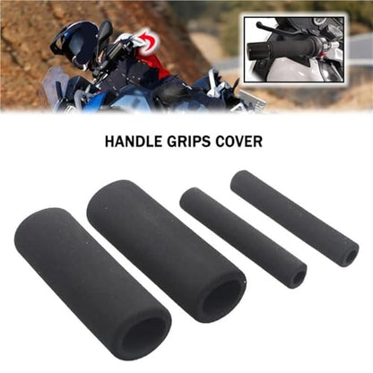 Motorcycle Handlebar Grips Motorcycle Handlebar Cover Slip-on Anti Vibration Comfort Grip Sleeve Foam Anti-Slip Moto Handle Levers Grips - color: Set