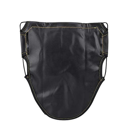KIMISS Motorcycle Under Seat Bag, PU Leather Motorcycle Scooter Under Seat Storage Pouch Bag Organizer